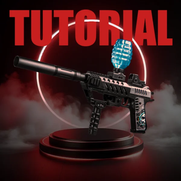 Dual Mode Cool Electric M1911 Gel Blaster