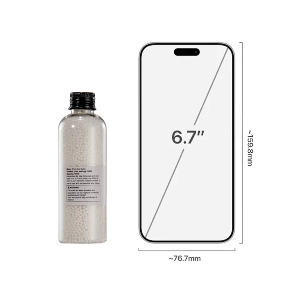 Water Bullet Bottle Size