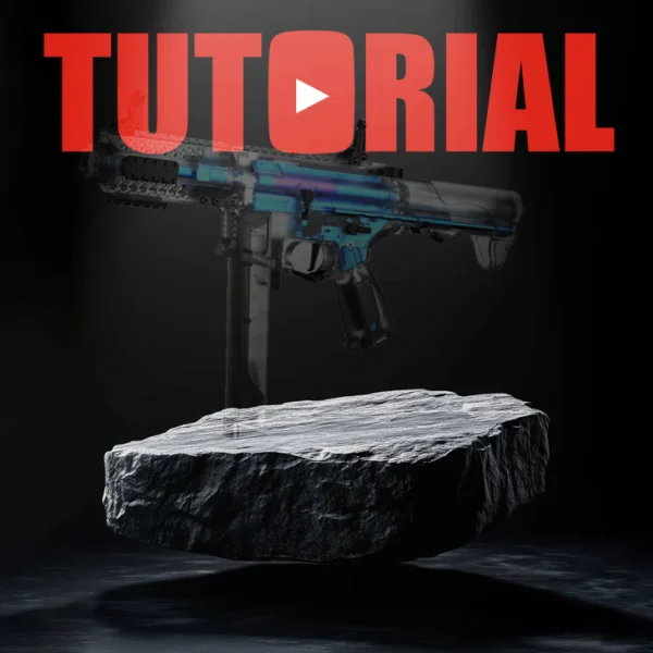 XYL ARP9 Gel Blaster v5 - Clear Mag YouTube