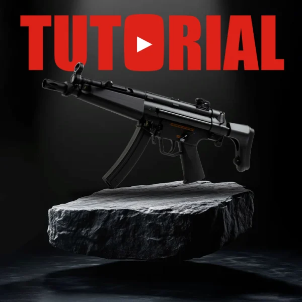 YouTube Electric MP5 Gel Blaster